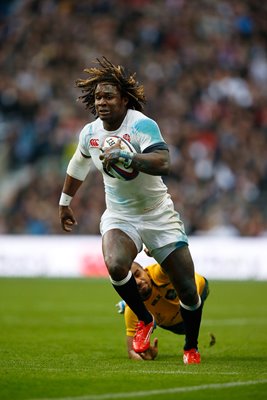 Marland Yarde England v Australia Twickenham 2013