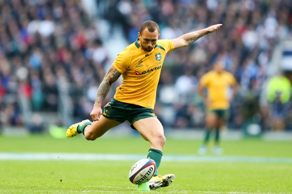 Quade Cooper Australia v England Twickenham 2013