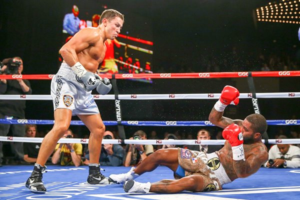 Gennady Golovkin knocks out Curtis Stevens New York 2013
