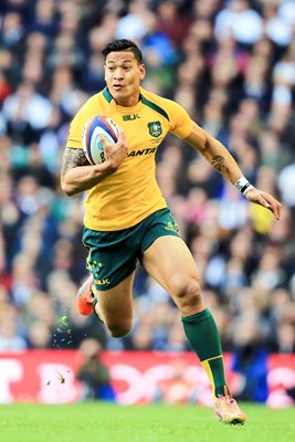 Israel Folau Australia v England Twickenham 2013