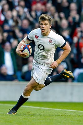 Owen Farrell scores England v Australia Twickenham 2013