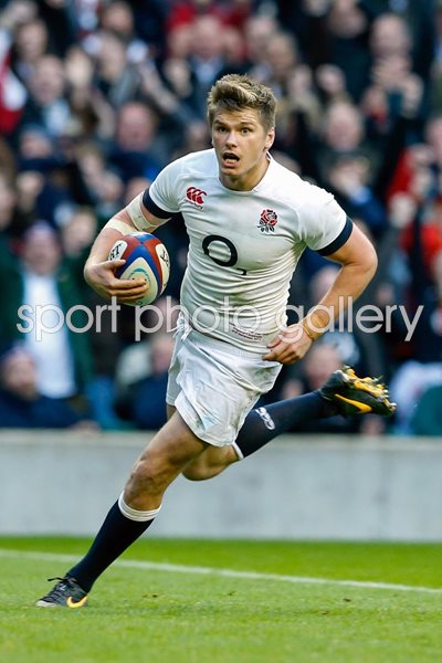 Owen Farrell scores England v Australia Twickenham 2013