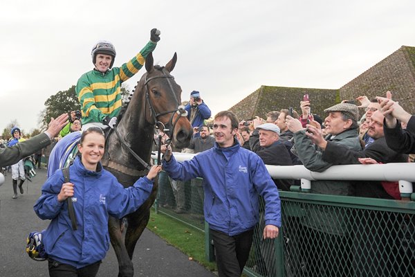 Tony McCoy Mountain Tunes 4000th winner Towcester 2013