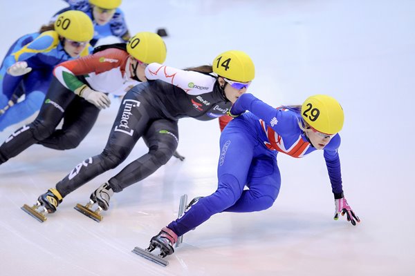 Elise Christie Short Track Speed Skating World Cup 2013