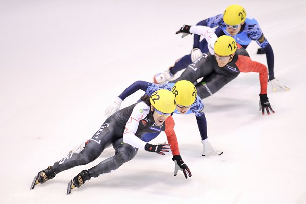 Charles Hamelin ISU World Cup Short Track Turin 2013