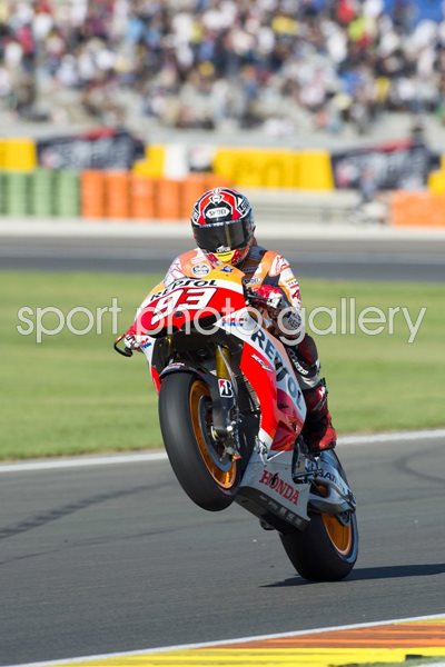 Marc Marquez Honda Valencia Moto GP 2013