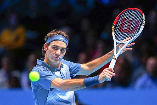 Roger Federer ATP World Tour Finals London 2013