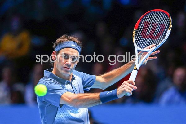 Roger Federer ATP World Tour Finals London 2013
