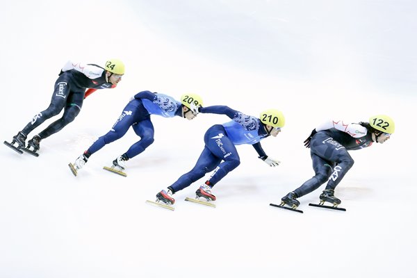 Charles Hamelin ISU World Cup Short Track Turin 2013