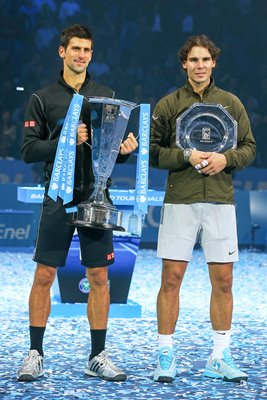 Djokovic and Nadal World Tour Finals London 2013