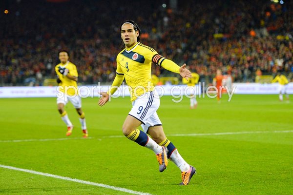 Radamel Falcao Belgium v Colombia 2013