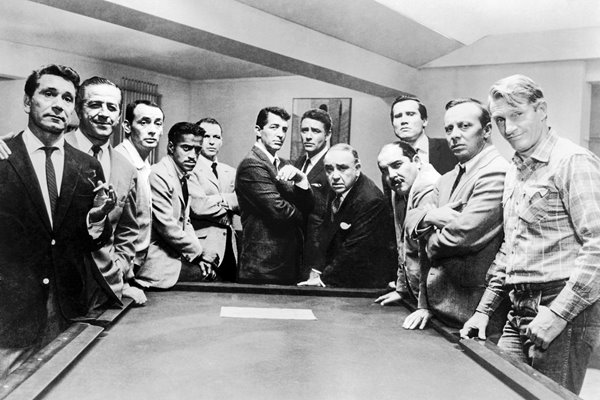 Original 1960 'Oceans 11' movie poster