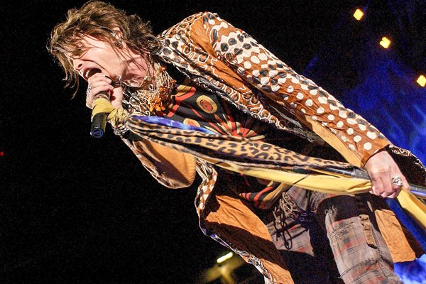 Aerosmith's lead singer Steven Tyler 