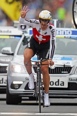 Fabian Cancellara Switzerland Time Trial World Champion 2010