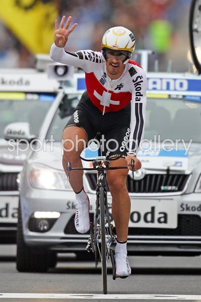 Fabian Cancellara Switzerland Time Trial World Champion 2010