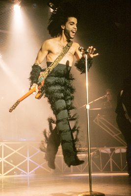 Prince performing in Minneapolis 1990