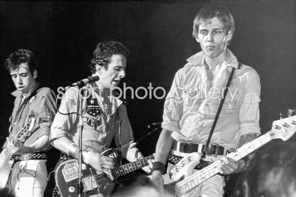 The Clash on stage