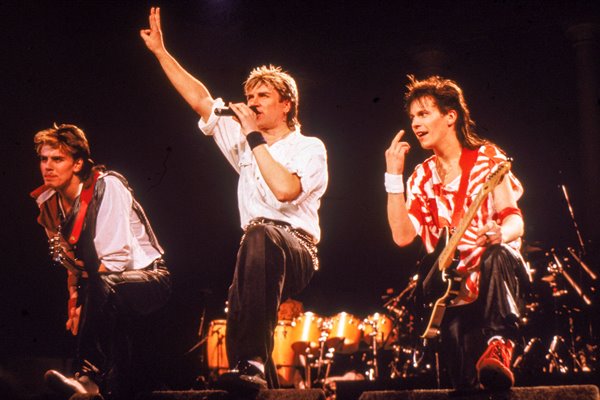 Duran Duran Performing On Stage 1984