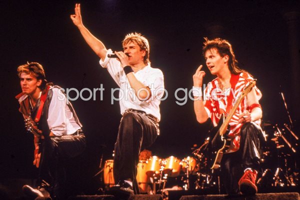 Duran Duran Performing On Stage 1984