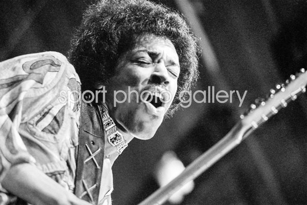 Jimi Hendrix at the Isle of Wight Festival