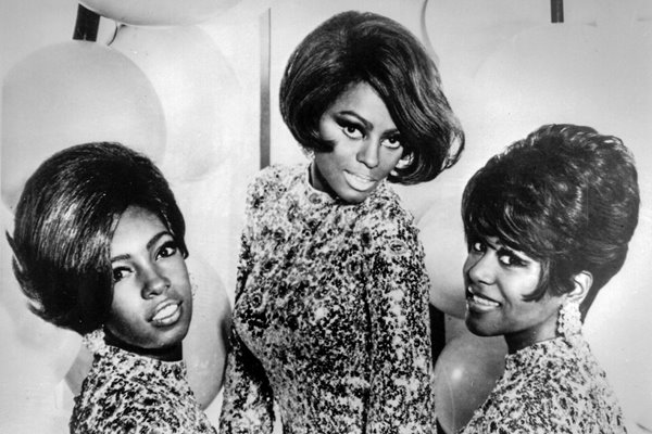 Top Motown soul pop group The Supremes 1968