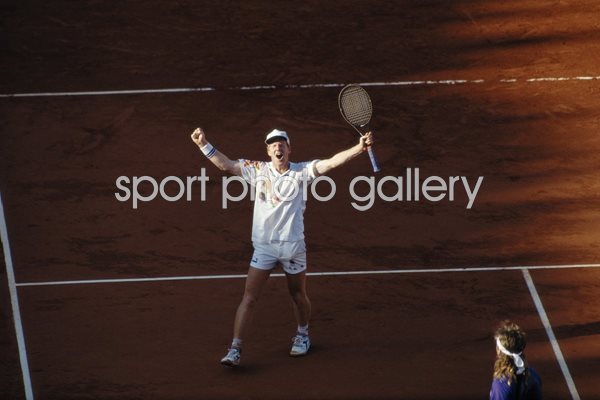 Jim Courier USA French Open Tennis Champion 1991