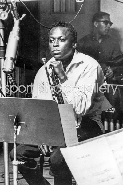 Miles Davis In Recording Studio