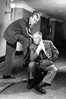 Hitchcock And Stewart 1955