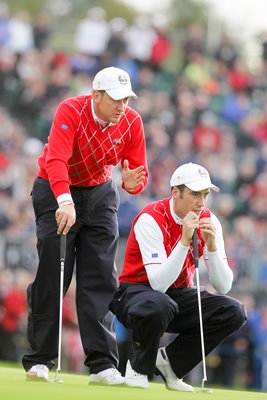 Poulter & Fisher line up in Fourballs - Day 1