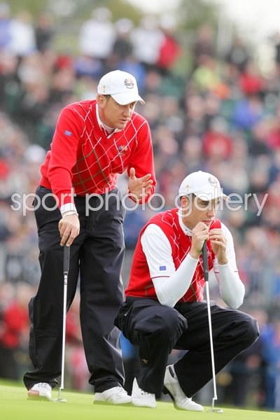 Poulter & Fisher line up in Fourballs - Day 1