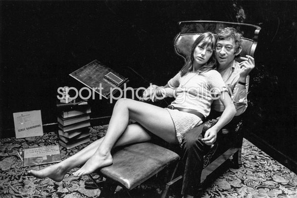 Jane Birkin and Serge Gainsbourg