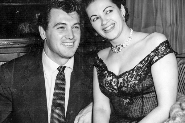 Rock Hudson and Yvonne De Carlo 1958