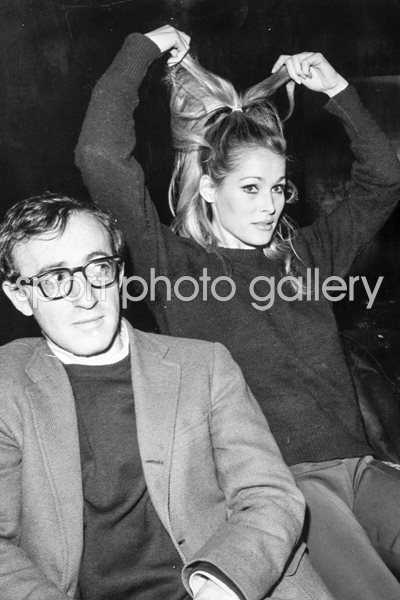Woody Allen and Ursula Andress 1966