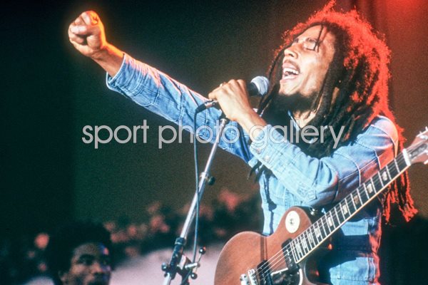 Bob Marley performs in Sweden