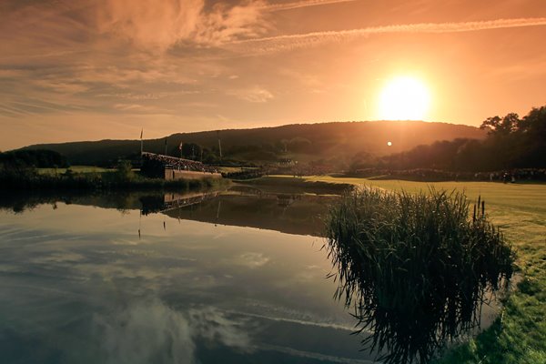 The sun rises at Celtic Manor