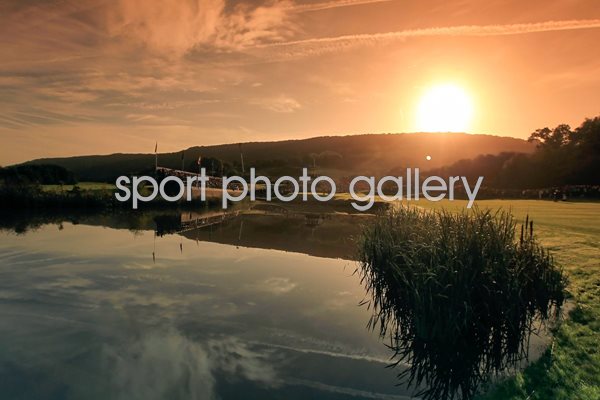 The sun rises at Celtic Manor