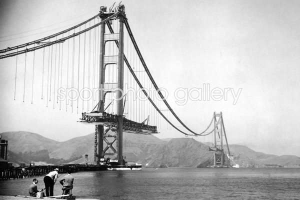 Construction of The Golden Gate Bridge