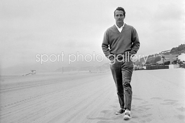 Newman On The Beach 1958