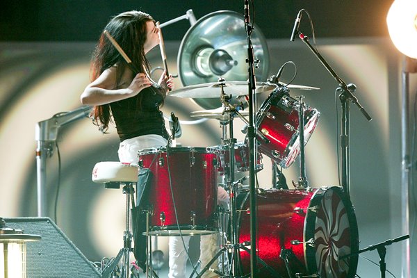 Meg White of The White Stripes