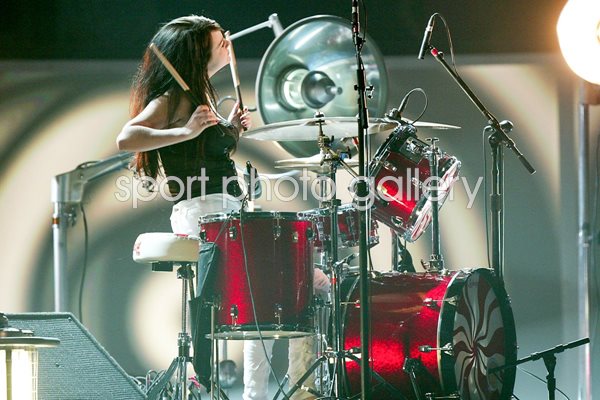 Meg White of The White Stripes