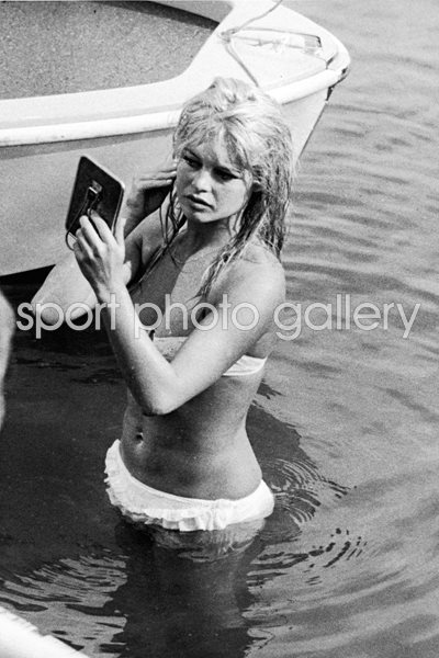 Brigitte Bardot In Lake Leman 1961