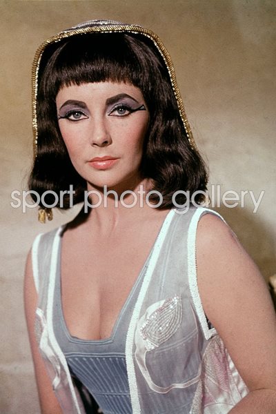 Elizabeth Taylor as 'Cleopatra'