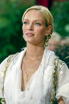 Uma Thurman arrives at 76th Academy Awards