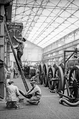 LMS Works in Crewe 1933