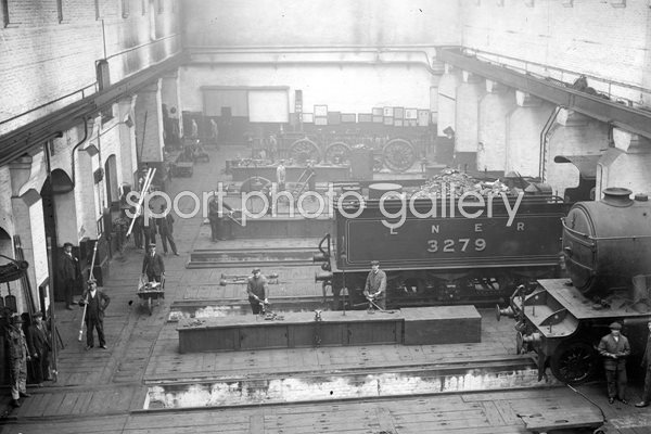 Railway Shed Kings Cross 1928