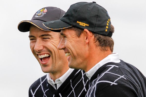 Harrington & Fisher enjoy Foursome Success