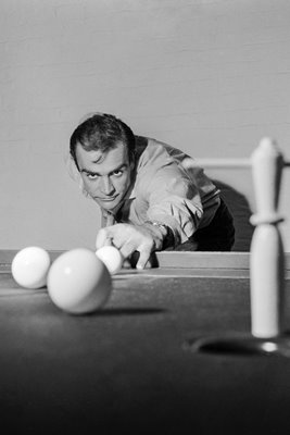 Sean Connery Billiards 1962