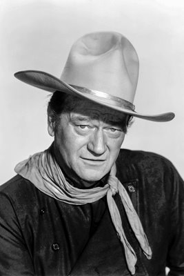 Classic John Wayne portrait