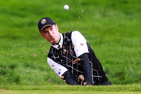 Ross Fisher Bunker Escape 2010 Ryder Cup