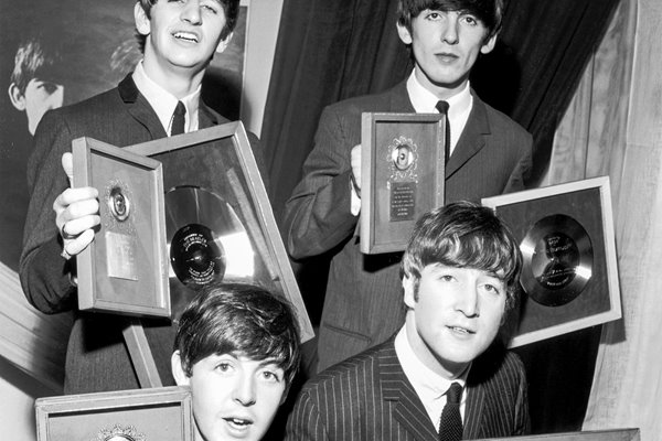 Beatles' Silver Discs